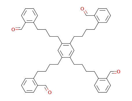 tetrakis-1,2,4,5-<butyl-4-(2-formylphenyl)>benzene