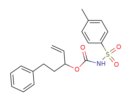 Carbamic acid, [(4-methylphenyl)sulfonyl]-, 1-(2-phenylethyl)-2-propenyl
ester