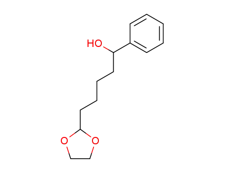 2-(5-hydroxy-5-phenylpentyl)-1,3-dioxolane