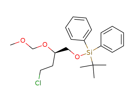 (R)-1-((tert-butyldiphenylsilyl)oxy)-4-chloro-2-(methoxymethoxy)butane