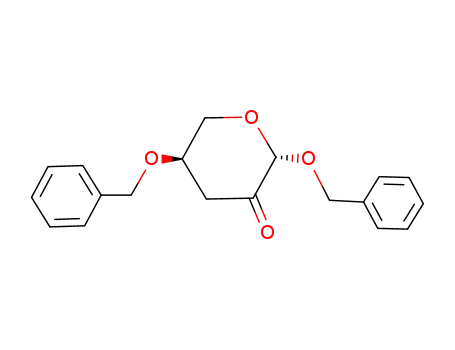 (2S,5R)-2,5-Bis-benzyloxy-dihydro-pyran-3-one