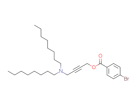 Benzoic acid, 4-bromo-,4-(dioctylamino)-2-butyn-1-yl ester