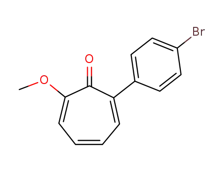 2-(4-Bromo-phenyl)-7-methoxy-cyclohepta-2,4,6-trienone