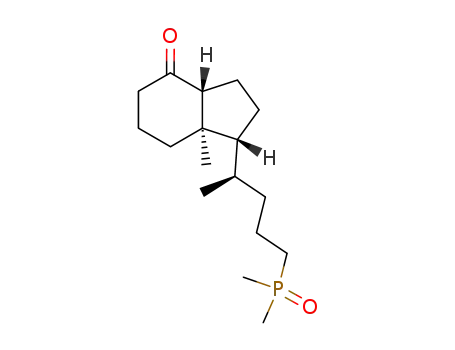 (1R,3aR,7aR)-1-[(R)-4-(Dimethyl-phosphinoyl)-1-methyl-butyl]-7a-methyl-octahydro-inden-4-one