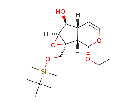 10-O-t-butyldimethylsilyl catalpol, α-ethyl acetal