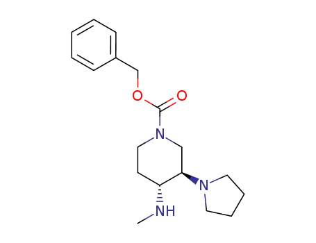1-(Carbobenzyloxy)-trans-4-(methylamino)-3-pyrrolidinylpiperidine