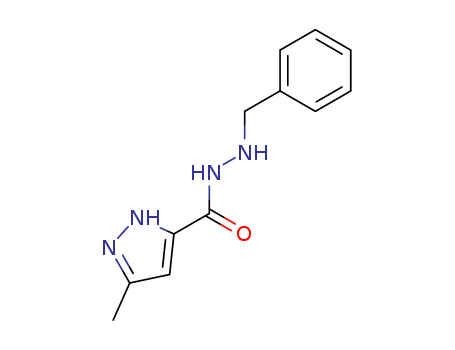 N'-benzyl-3-methyl-1H-pyrazole-5-carbohydrazide