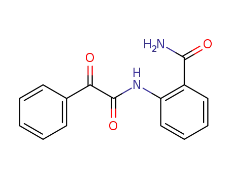Molecular Structure of 129768-51-0 (2-(Phenylglyoxylyl)aminobenzamide)