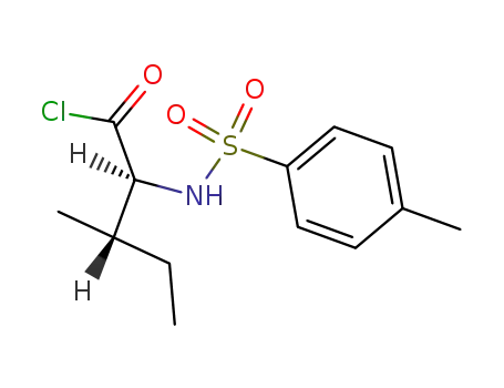 α-Tosylamino-β-methyl-valerylchlorid