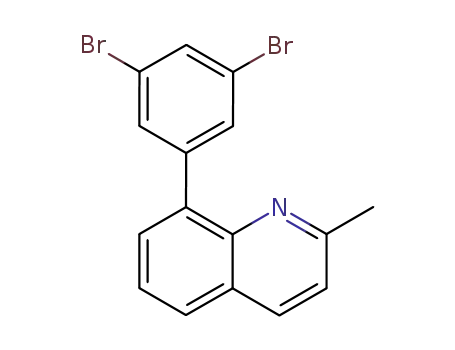 Quinoline, 8-(3,5-dibromophenyl)-2-methyl-