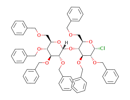 2,3,6-tri-O-benzyl-4-O-(2,3,4,6-tetra-O-benzyl-α-D-glucopyranosyl)-α-D-glucopyranosyl chloride
