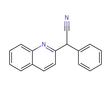 Molecular Structure of 22297-12-7 (2-Quinolineacetonitrile, a-phenyl-)