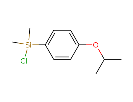 Silane, chlorodimethyl[4-(1-methylethoxy)phenyl]-