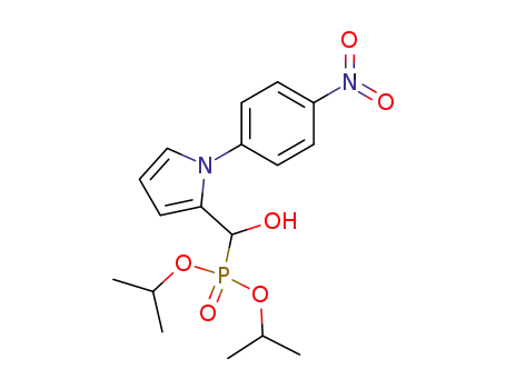 {Hydroxy-[1-(4-nitro-phenyl)-1H-pyrrol-2-yl]-methyl}-phosphonic acid diisopropyl ester