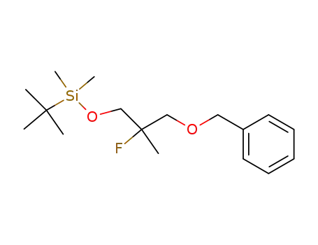 3-(tert-butyldimethylsiloxy)-2-fluoro-2-methyl-1-(benzyloxy)propane