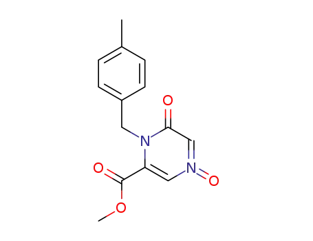methyl 1,6-dihydro-1-(4-methylbenzyl)-6-oxo-2-pyrazinecarboxylate 4-oxide