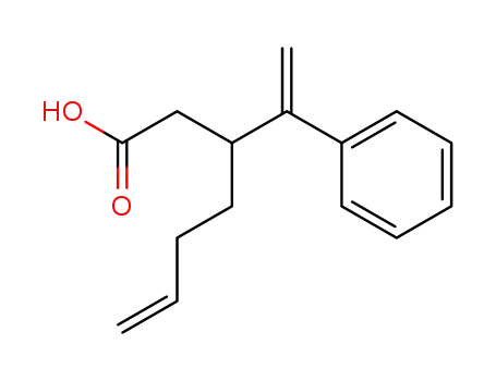 Molecular Structure of 97523-11-0 (3-(α-styryl)-6-heptenoic acid)