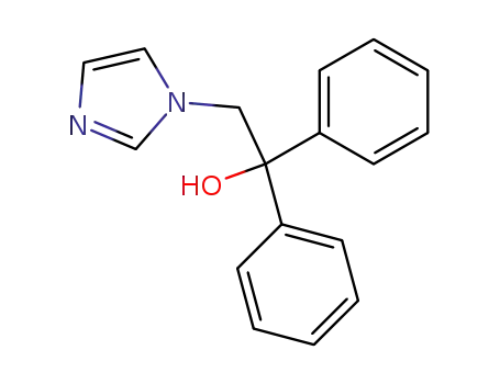 Molecular Structure of 65570-68-5 (2-(1H-IMIDAZOL-1-YL)-1,1-DIPHENYLETHANOL)