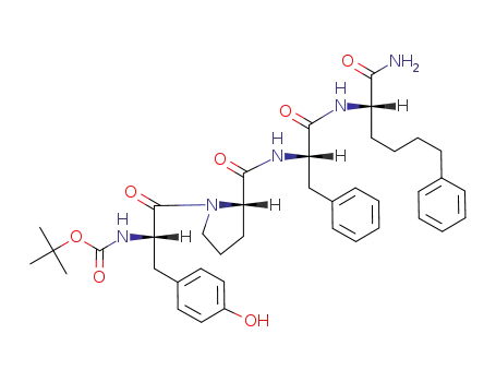 Boc-Tyr-Pro-Phe-Aph-NH<sub>2</sub>