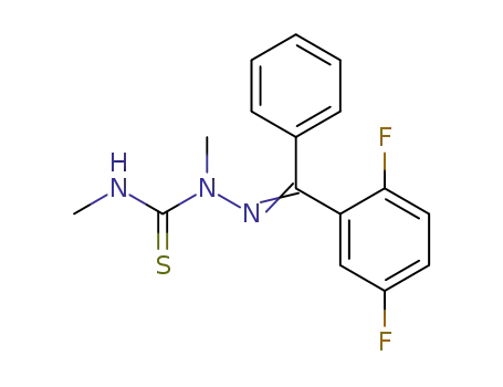 2,5-difluorobenzophenone 2,4-dimethylthiosemicarbazone