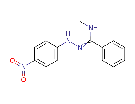 Benzenecarboximidic acid, N-methyl-, 2-(4-nitrophenyl)hydrazide