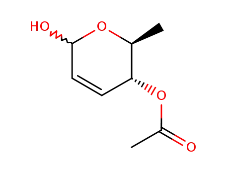 4-O-Acetyl-2,3,6-trideoxy-L-erythro-hex-2-enopyranose