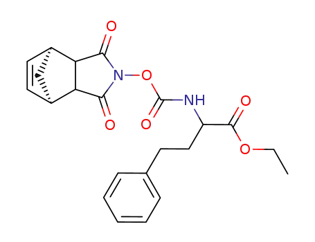 2-((1S,7R)-3,5-Dioxo-4-aza-tricyclo[5.2.1.0<sup>2,6</sup>]dec-8-en-4-yloxycarbonylamino)-4-phenyl-butyric acid ethyl ester