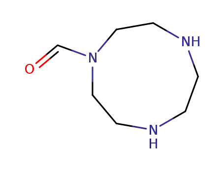 1H-1,4,7-트리아조닌-1-카르복스알데히드, 옥타히드로-(9CI)