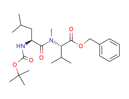 L-Valine, N-[N-[(1,1-dimethylethoxy)carbonyl]-L-leucyl]-N-methyl-,
phenylmethyl ester