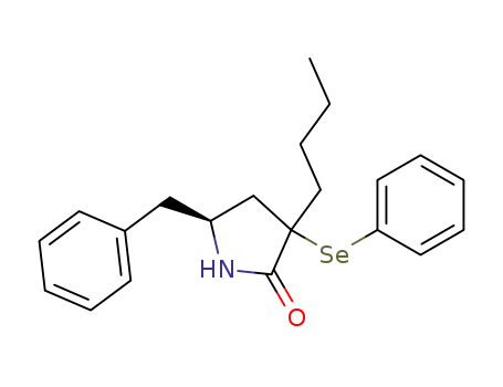 5-benzyl-3-butyl-3-phenylselenopyrrolidin-2-one