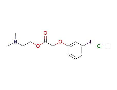 (3-Iodo-phenoxy)-acetic acid 2-dimethylamino-ethyl ester; hydrochloride
