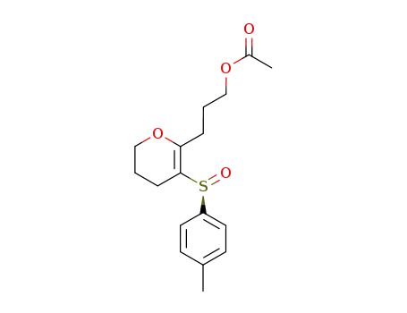 (R<sub>S</sub>)-6-(3-acetoxypropyl)-3,4-dihydro-5-(p-tolyl)sulfinyl-2H-pyran