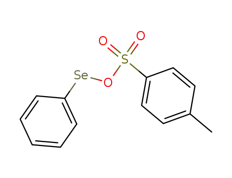 Molecular Structure of 128736-52-7 (benzeneselenenyl p-toluenesulfonate)