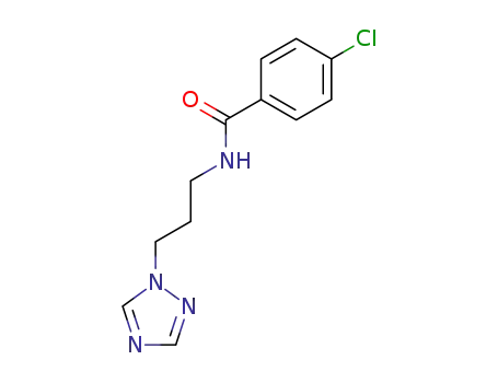 4-Chloro-N-(3-[1,2,4]triazol-1-yl-propyl)-benzamide