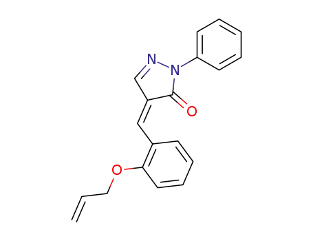 2,4-dihydro-2-phenyl-4-<<2-(2-propenyloxy)phenyl>methylene>-3H-pyrazole-3-one