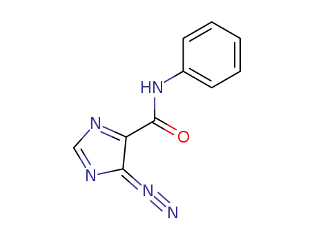 4H-Imidazole-5-carboxamide, 4-diazo-N-phenyl-