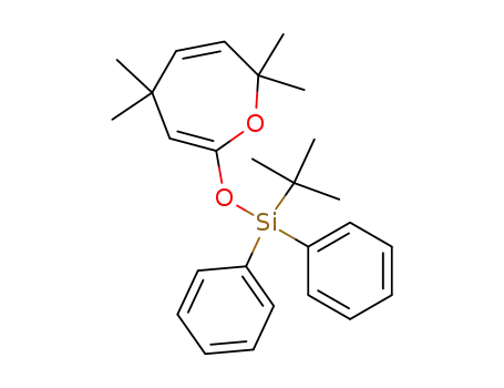 tert-Butyl-diphenyl-(4,4,7,7-tetramethyl-4,7-dihydro-oxepin-2-yloxy)-silane