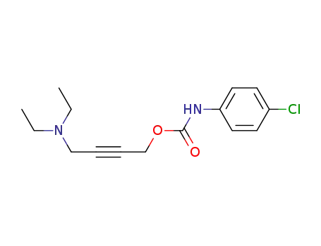 4-(diethylamino)-2-butynyl N-(4-chlorophenyl)carbamate