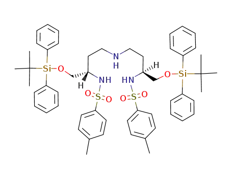 (3S)-Bis<4-(tert-butyldiphenylsilyloxy)-3-<(4-methylphenyl)sulfonylamino>butyl>amin