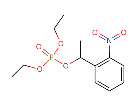 diethyl 1-(2-nitrophenyl)ethyl phosphate