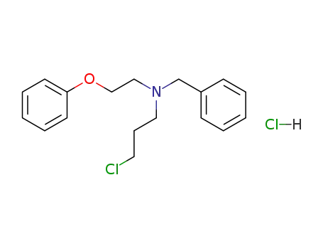 Benzenemethanamine, N-(3-chloropropyl)-N-(2-phenoxyethyl)-,
hydrochloride