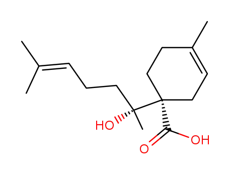 (1S*,1R*)-1-(1,5-dimethyl-1-hydroxy-4-hexene)-4-methyl-3-cyclohexenecarboxylic acid