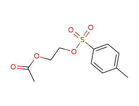 Molecular Structure of 19859-09-7 (1,2-Ethanediol, acetate 4-methylbenzenesulfonate)