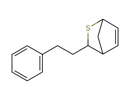 3-(2-phenylethyl)-2-thiabicyclo<2.2.1>hept-5-ene