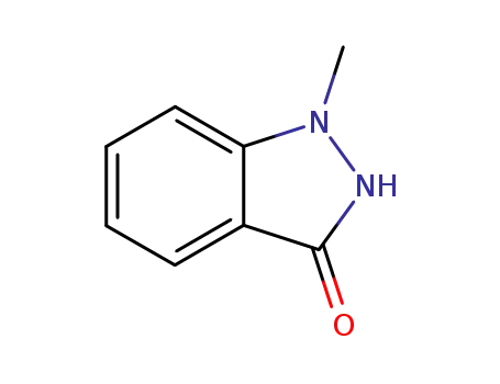 Molecular Structure of 1006-19-5 (1-Methyl-1H-indazole-3-ol)