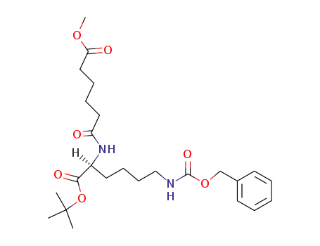 Molecular Structure of 93489-31-7 (CH<sub>3</sub>O-Adip-Lys(Z)-OBu-t)