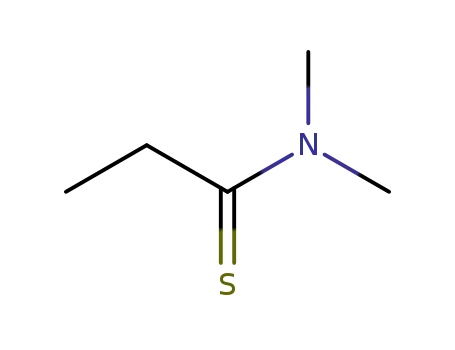 Molecular Structure of 5309-94-4 (Propanethioamide, N,N-dimethyl-)