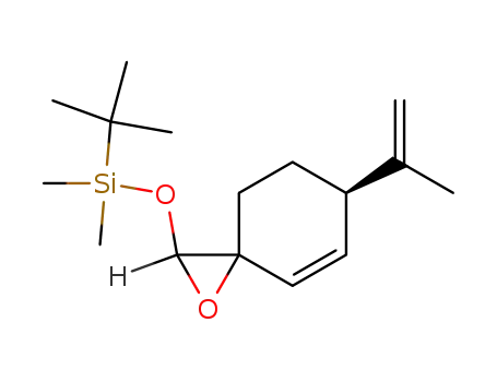 Silane,
(1,1-dimethylethyl)dimethyl[[(6R)-6-(1-methylethenyl)-1-oxaspiro[2.5]oct
-4-en-2-yl]oxy]-