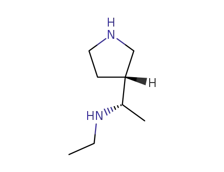 <S-(R*,S*)>-N-ethyl-α-methyl-3-pyrrolidinemethanamine