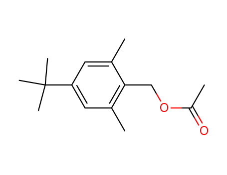 Benzenemethanol,4-(1,1-dimethylethyl)-2,6-dimethyl-, 1-acetate cas  19387-84-9